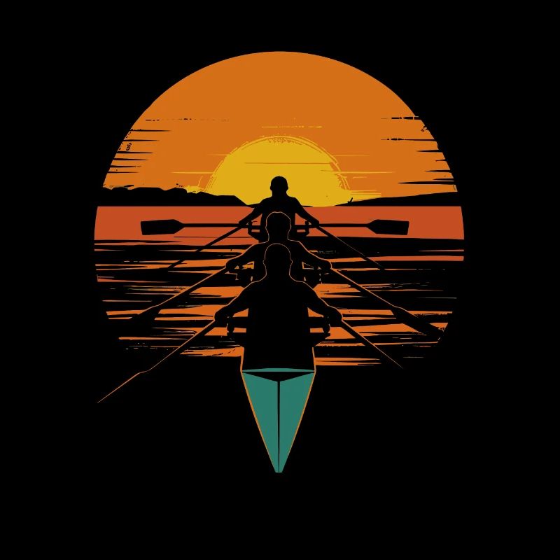 Rowing Portrait