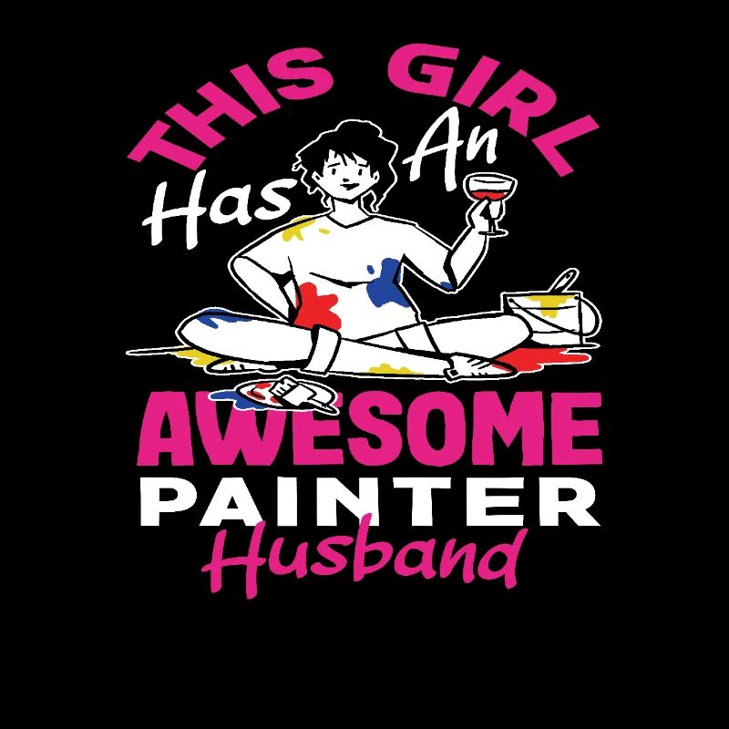 This woman has a great painter husband