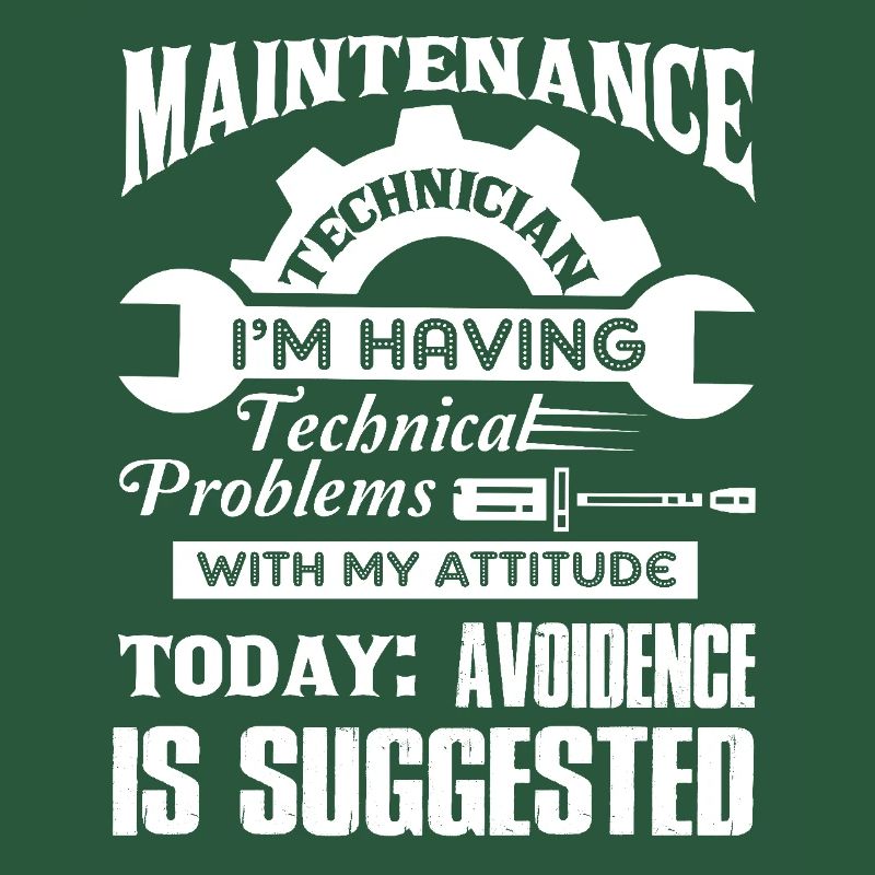 Maintenance Technician Having Technical Problems