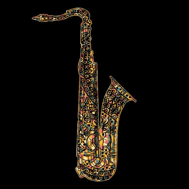 Saxophone Geometric