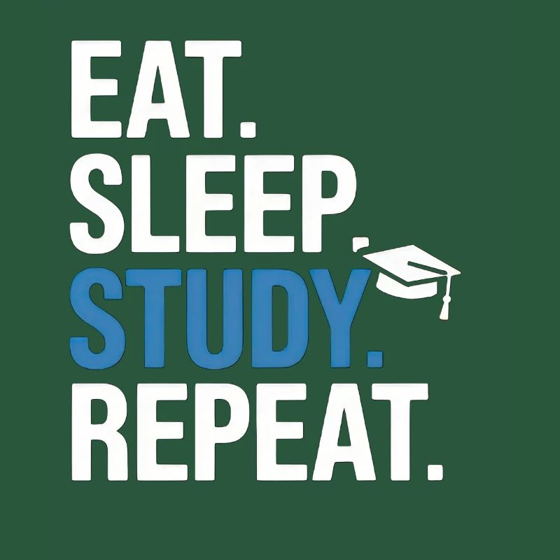 Eat Sleep Study Repeat