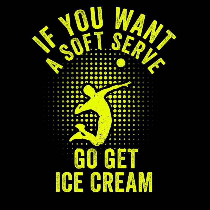 Wenn Sie ein Softeis wollen, holen Sie sich Eis
