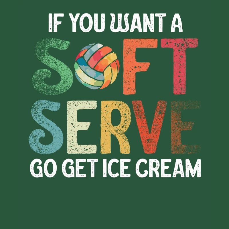 Wenn Sie ein Softeis wollen, holen Sie sich Eis