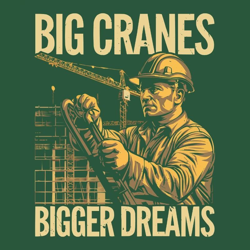 Crane Operator Job Profession Construction Worker