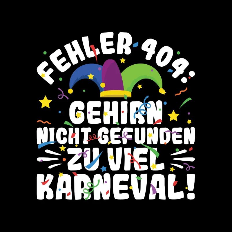 Brain Not Found - Funny Carnival Costume