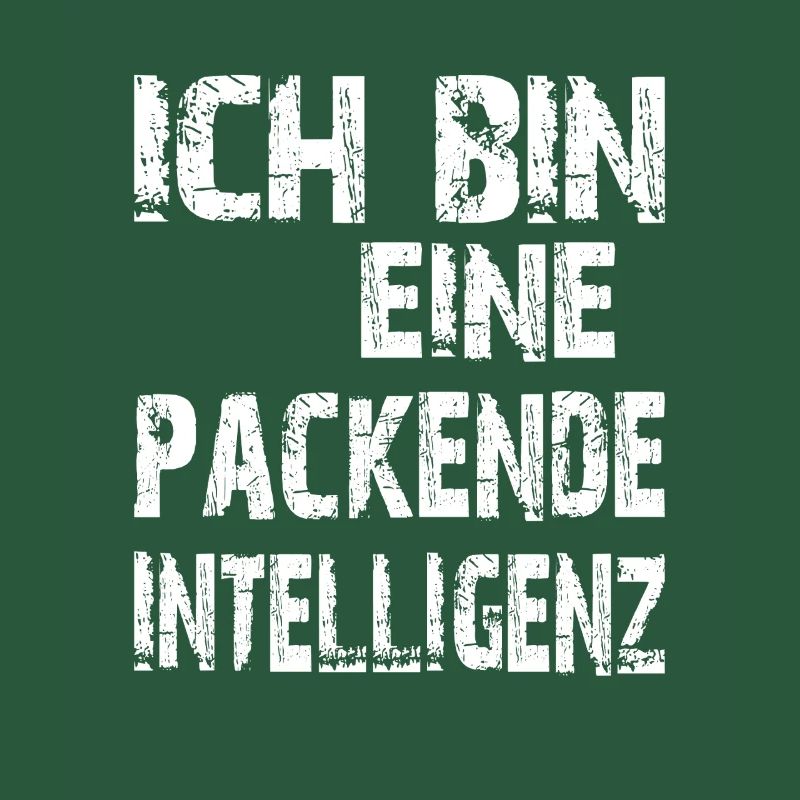 KI Spruch Ich bin eine packende Intelligenz