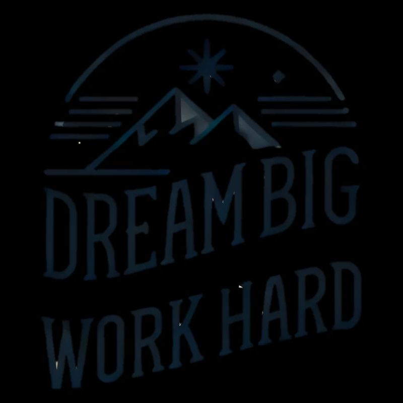 Dream Big, Work Hard – Success Mindset