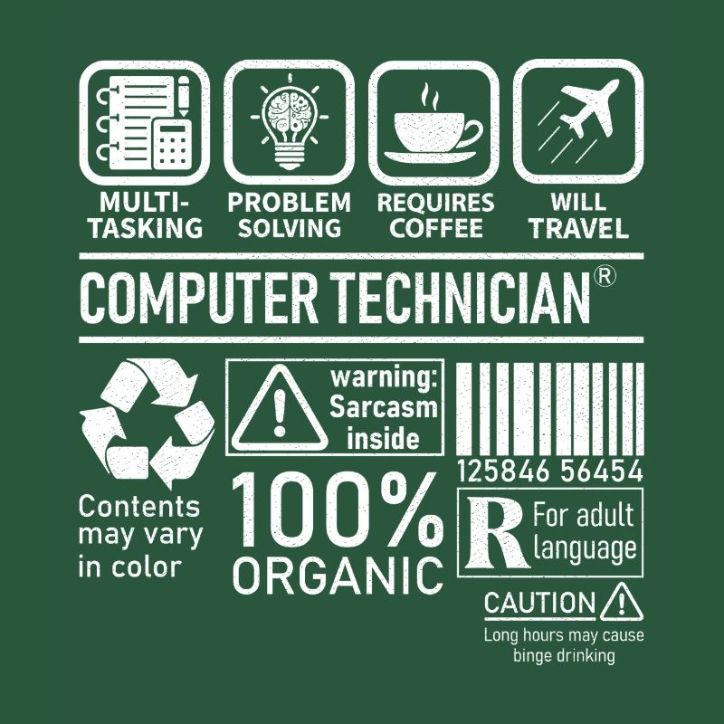Computer Technician multi tasking problem solving