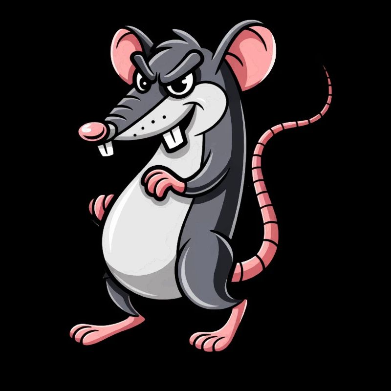RATTE Grimmig