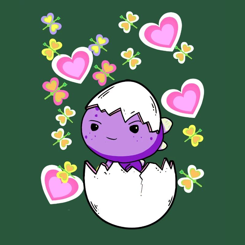 Dragon Easter Easter Egg Eggshell Dragon Child Baby