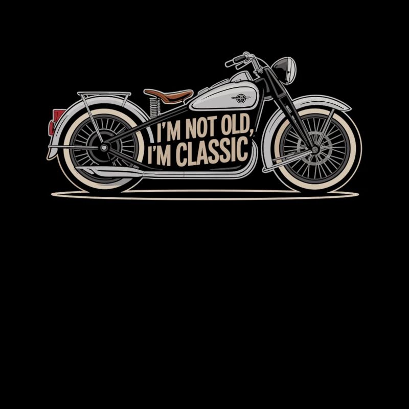 Motorrad Ikone mit Aussage