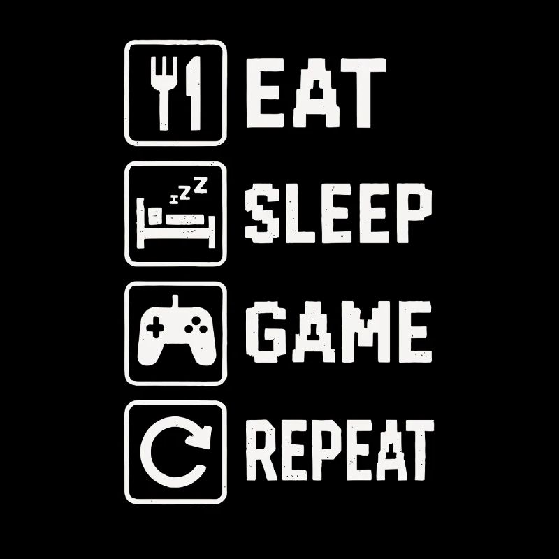 Manger dormir jeu Répéter