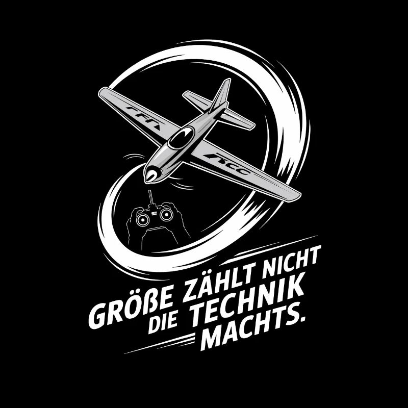 RC Flugzeug Spruch Lustiger Modellflieger