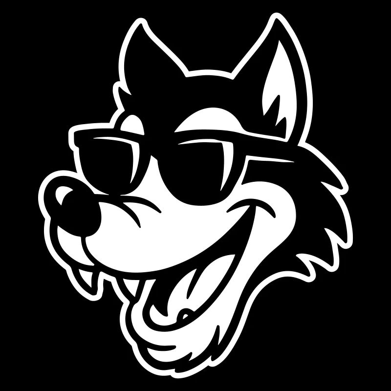 Wolf Comic Lustig