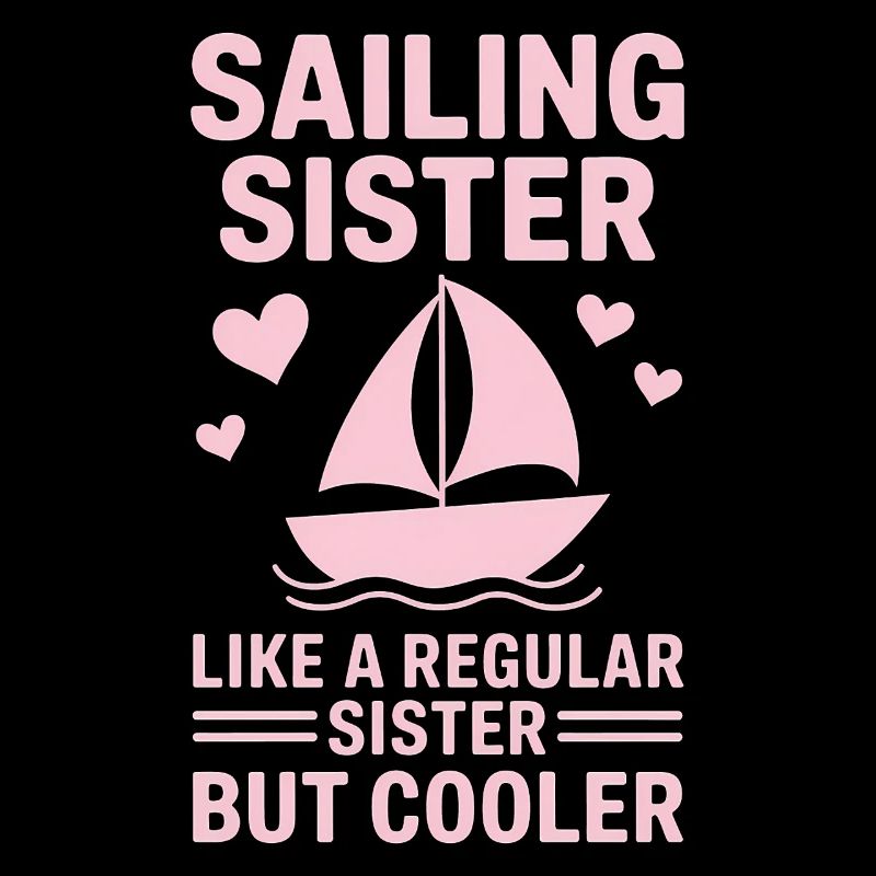 Sailing Saying Sister Sailor Sailing Gift