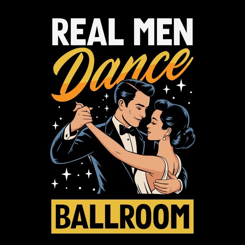 Echte Männer Tanzen Ballroom Gesellschaftstanz