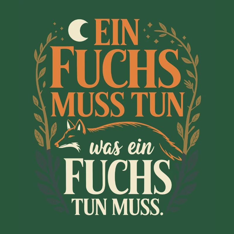 Fox saying: A fox must do what fox must do