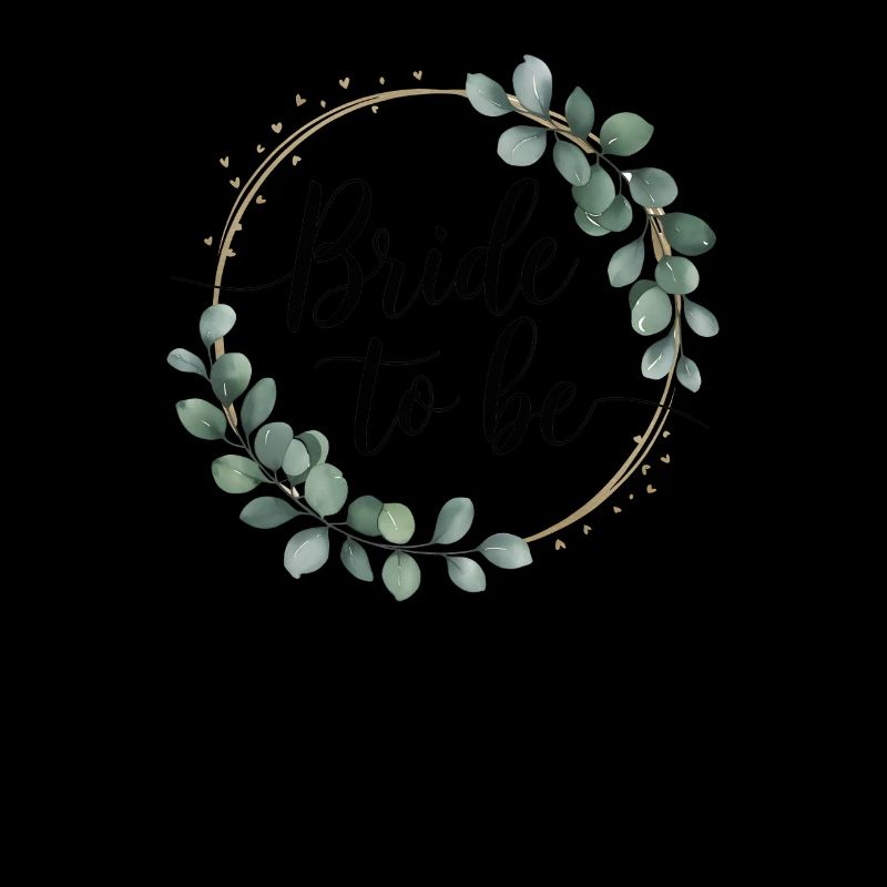 Couronne de fleurs de mariée Eucalyptus Enterrement de vie de garçon Mariage