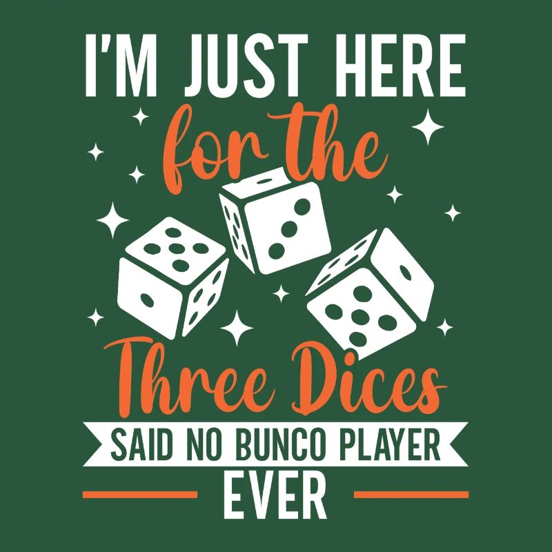 Bunco Squad Dice Player Board Games Gift
