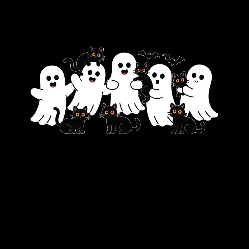 Geist & Katze – Halloween Fun
