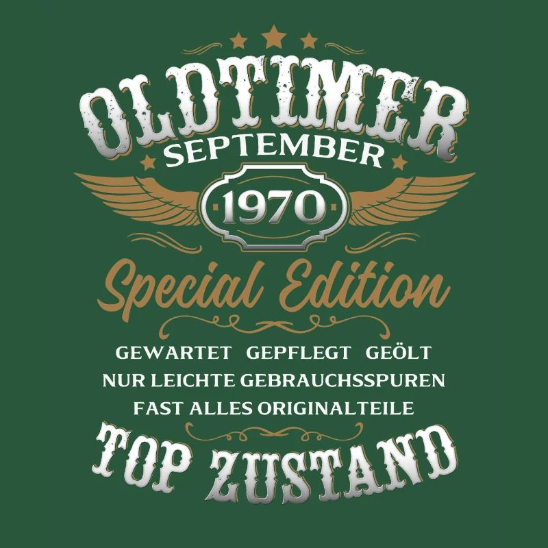 55. Geburtstag Geschenk Oldtimer September 1970