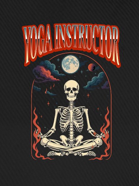 Yogalehrer Halloween Tarot