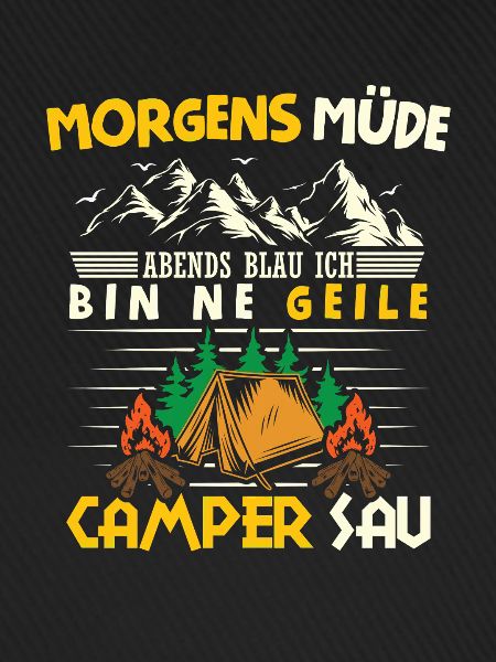 Camper Camping Caravan Saying