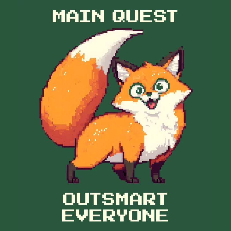 Main Quest: Outsmart Everyone | derpy fox