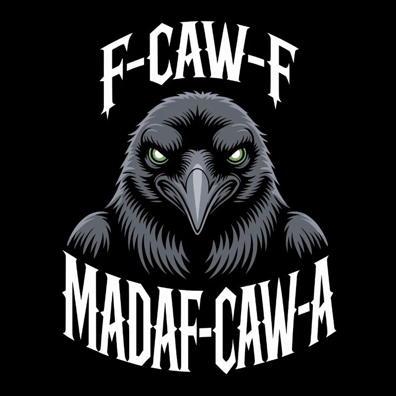 Crow Mask Mind Game Motif