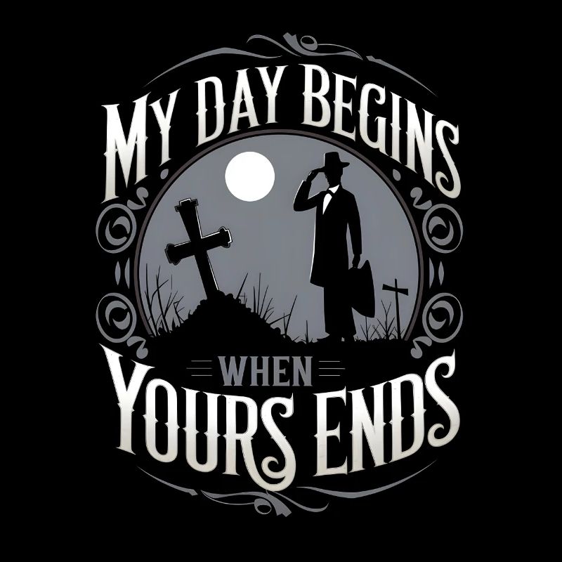 Mein Tag beginnt, wenn deiner endet - Halloween