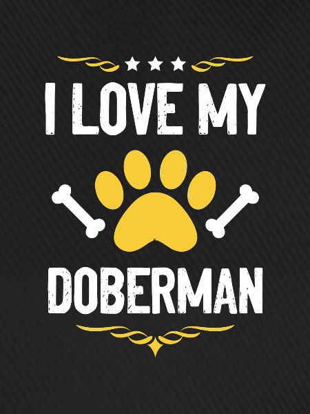 Doberman Lover Motif