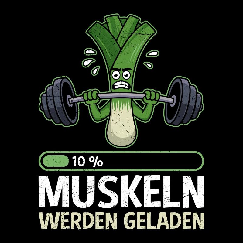 Weightlifter MUSCLES ARE LOADING Funny