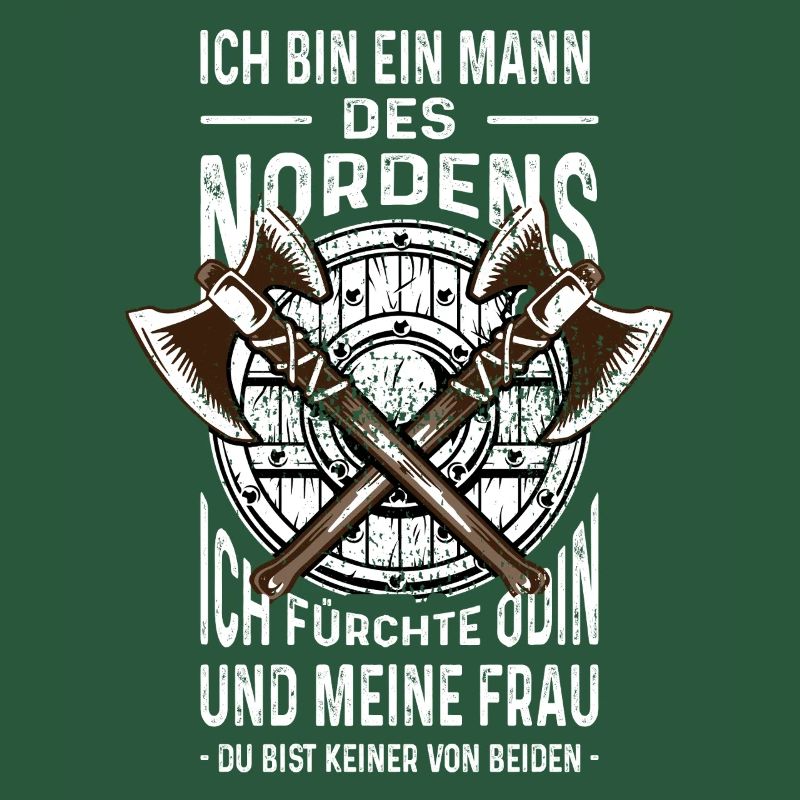 Ich Bin Ein Mann Des Nordens Wikinger Geschenk
