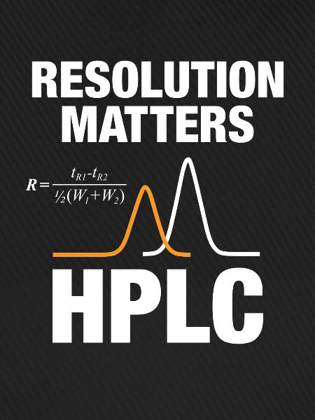 HPLC Peak Resolution Performance Chromatography