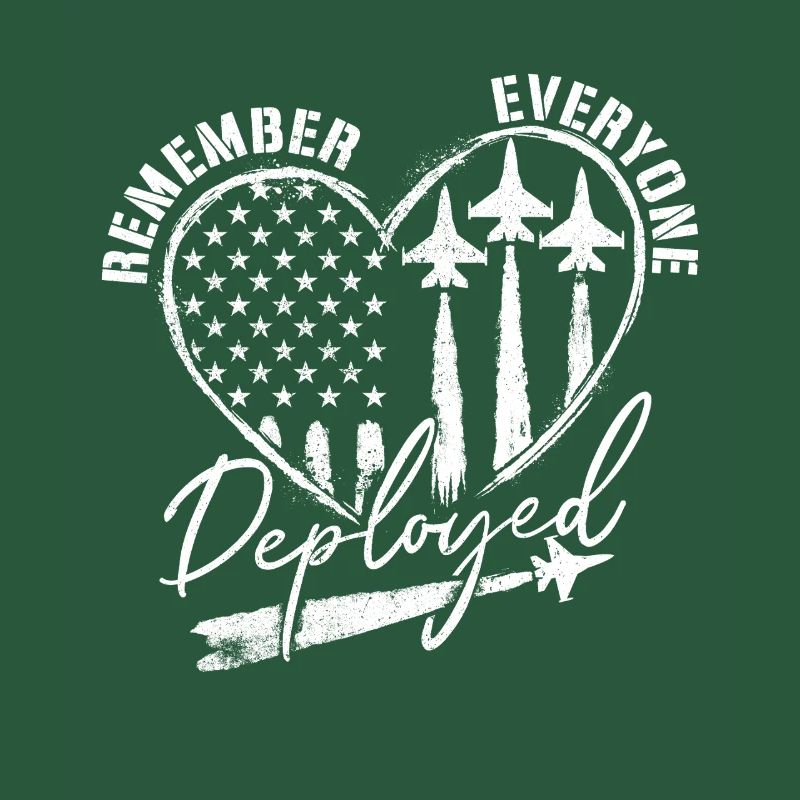 Remember Everyone Deployed RED Friday Troops