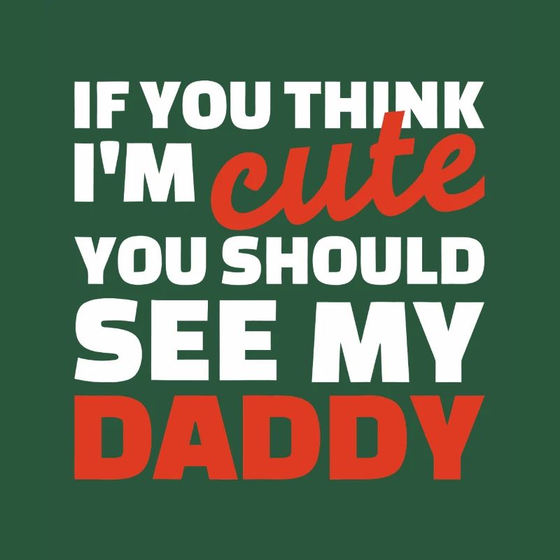 Papa Cute Bold Typography Tee