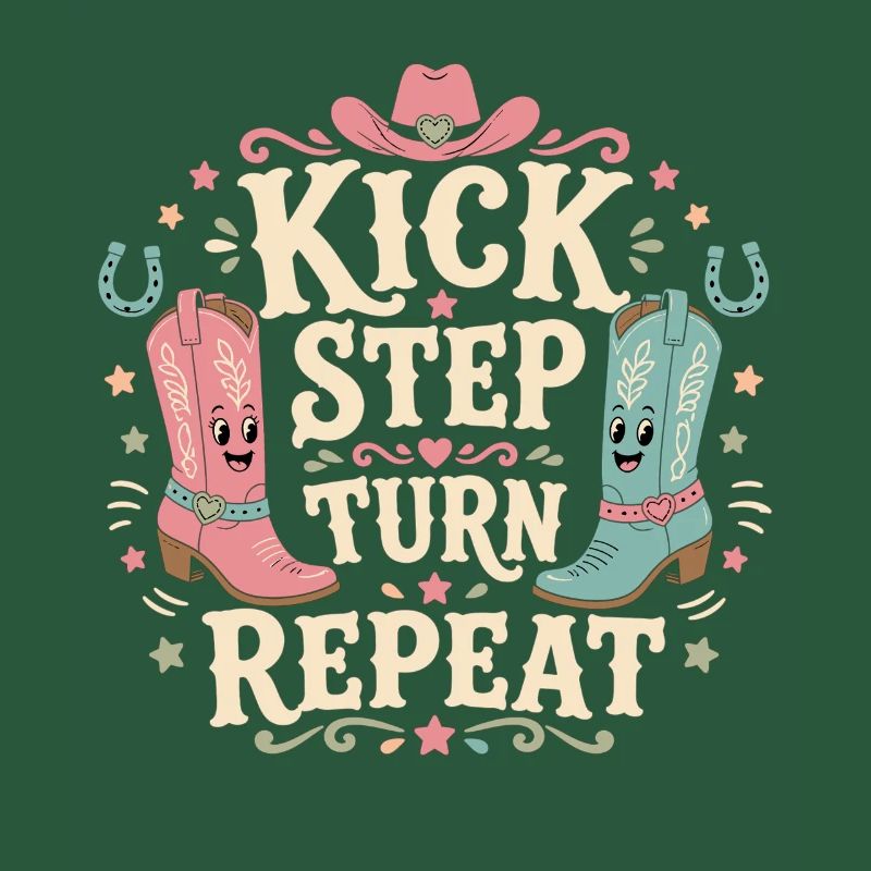 Kick Step Turn Repeat