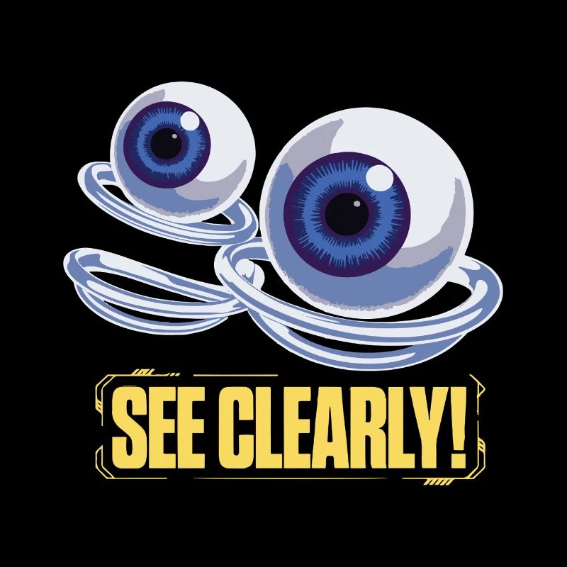See Clearly Eye Graphic