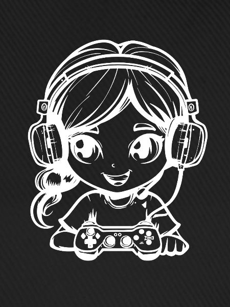 Gamer Mädchen