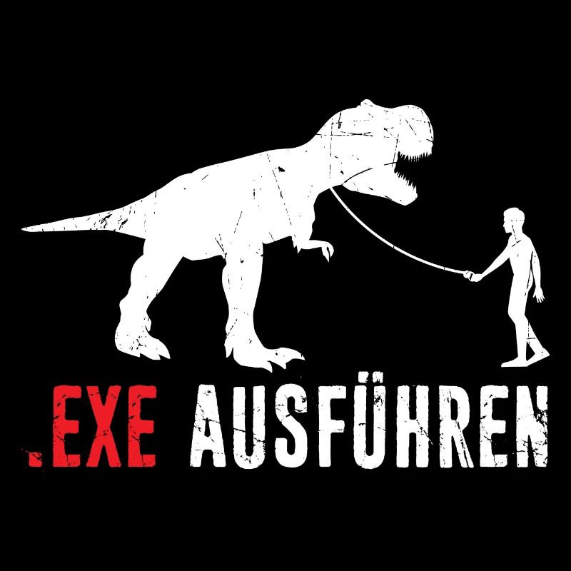 Admin Programmierer ITler Informatiker Spruch EXE