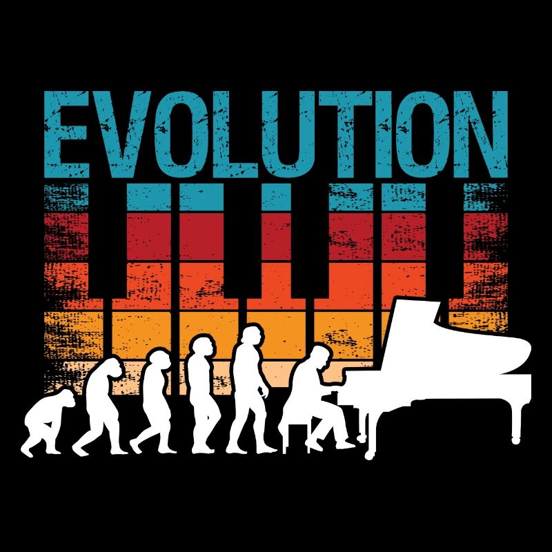 Evolution Piano Musicien Clavier Orchestre