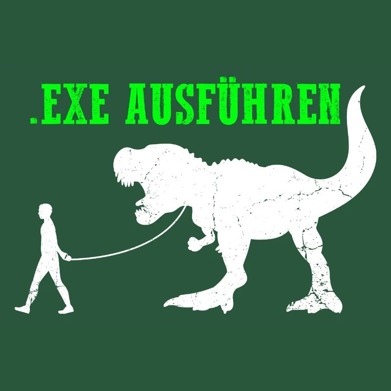 Admin Programmierer ITler Informatiker Spruch EXE