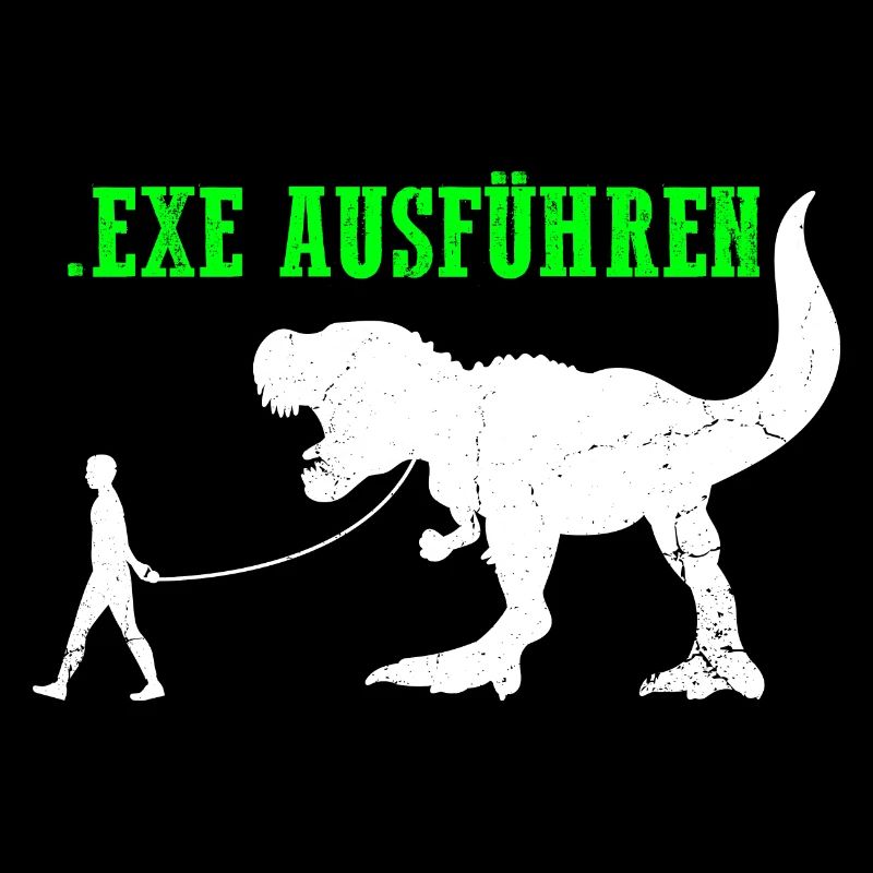 Admin Programmierer ITler Informatiker Spruch EXE