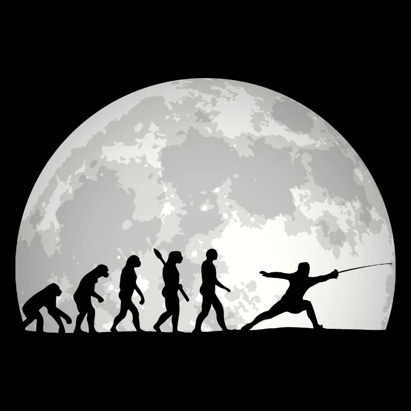 Fechten Evolution Vintage Fencer