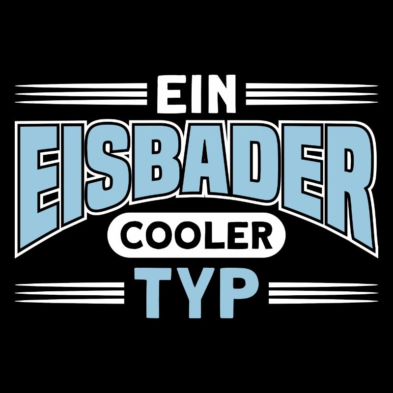 Ein Eisbader Cooler Typ
