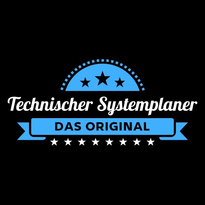 Technischer Systemplaner Design für stolze Profis