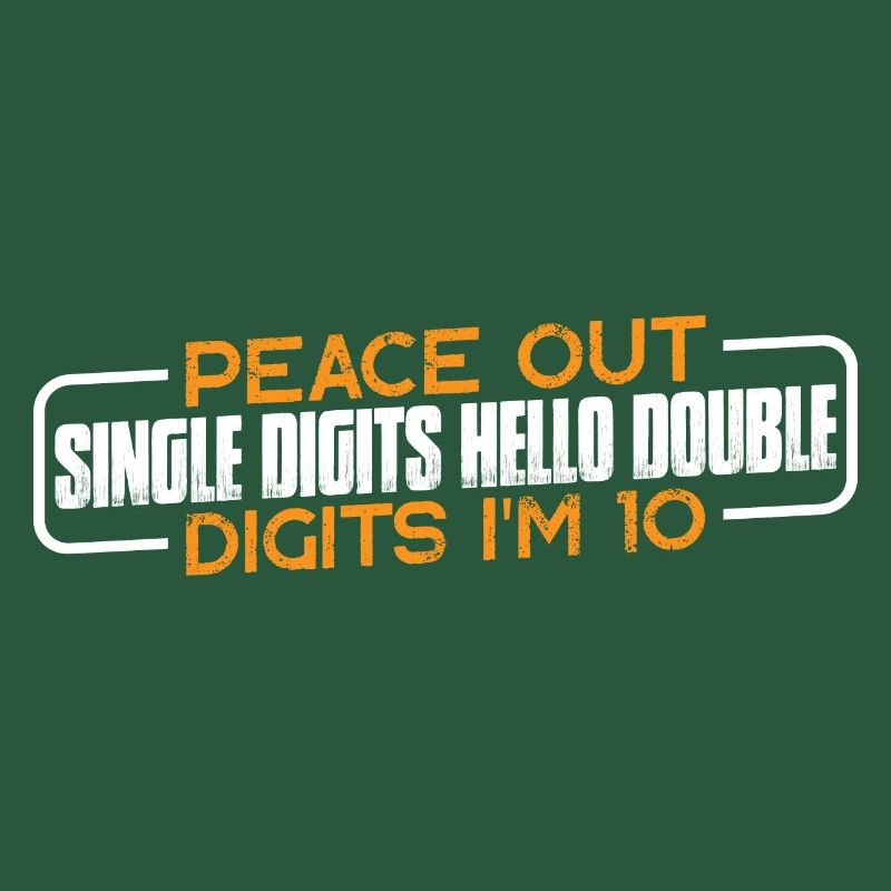 Acheter single Digits Hello Double Digits I’m 10 4