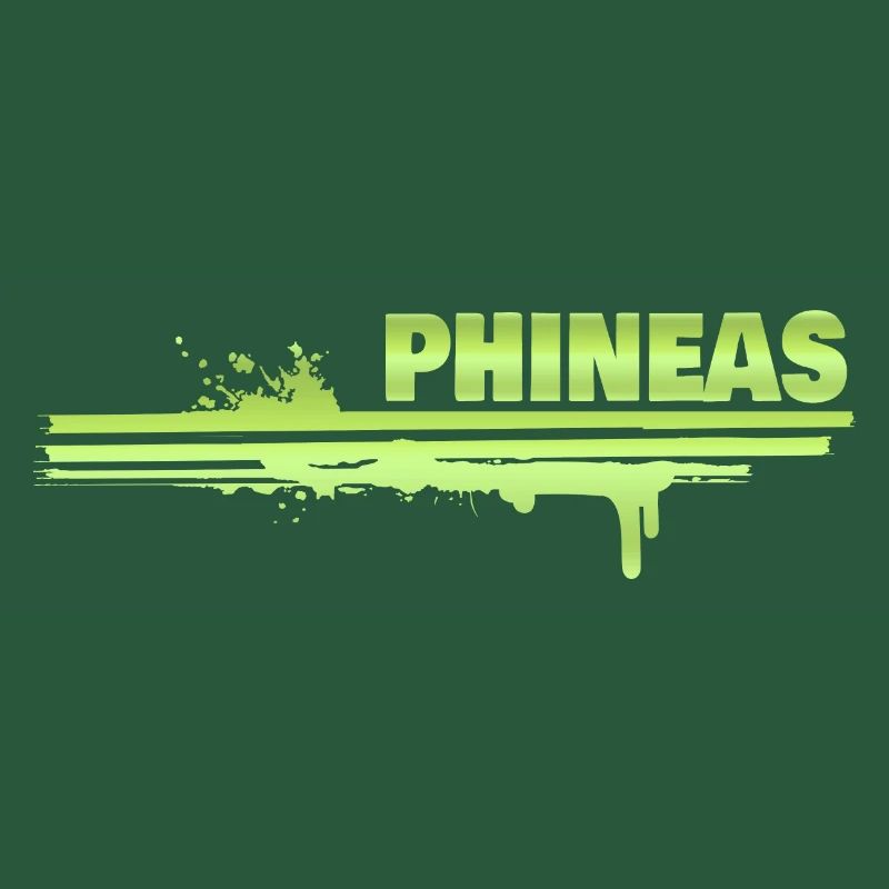 Phineas als Farbklecks