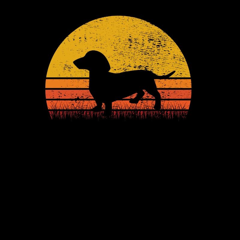 Dachshund Retro Dog Dog Lover Teckel Gift