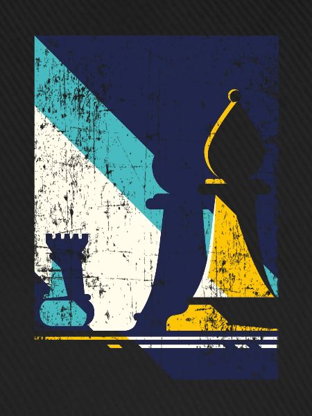 Retro Chess Player Gift